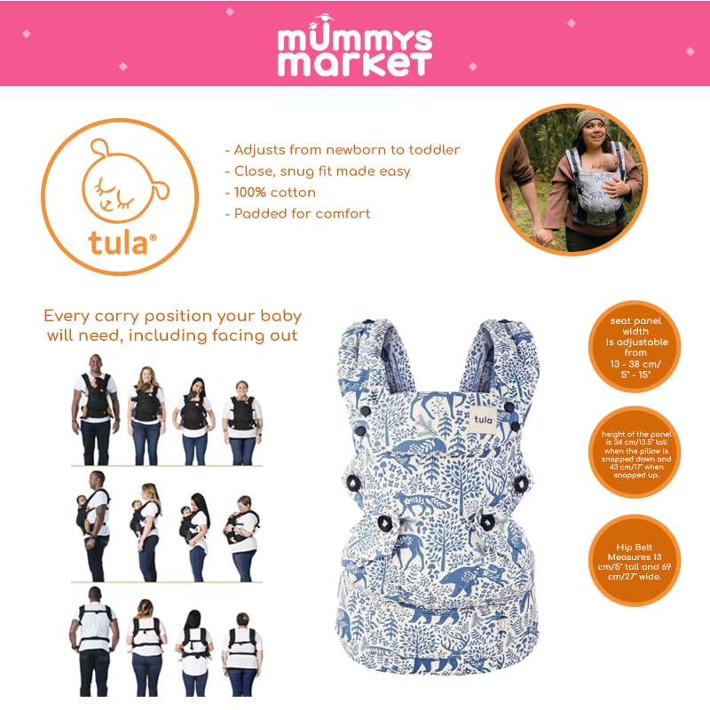 Baby Tula Explore Carrier - Moonlit Forest